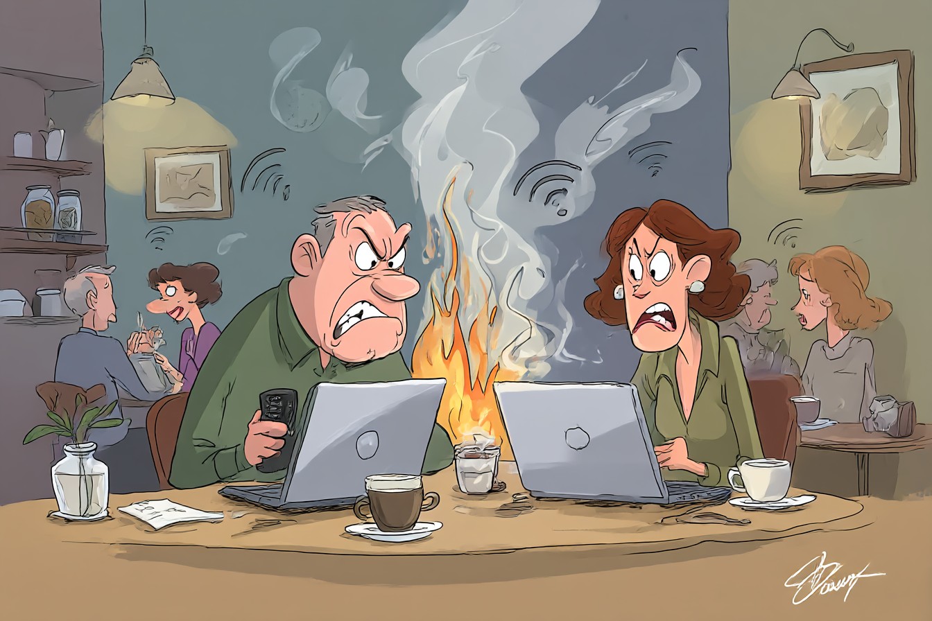 Coffee_Shop_WiFi_Woes_The_Battle_for_a_Signal_humorous_cartoo_62f14573-ab25-442b-8c42-9e54cf034ab2_2